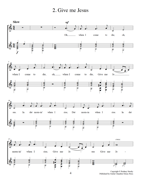 Five Spirituals - Image 3
