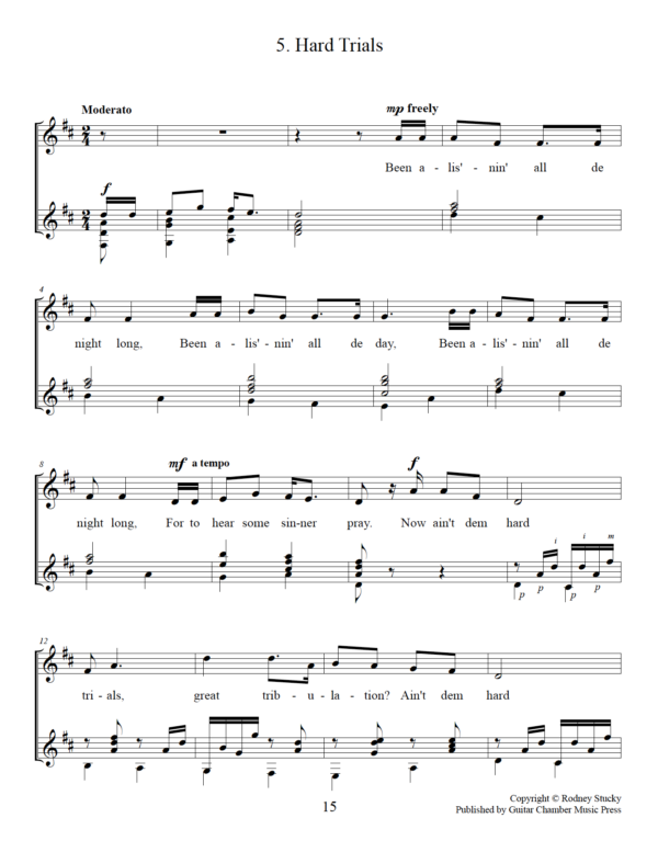 Five Spirituals - Image 6