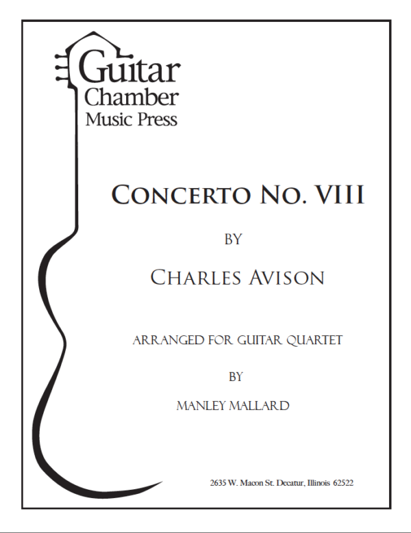 Cover of Concerto No. VIII