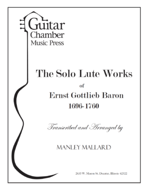 Cover of The Solo Lute Works Score
