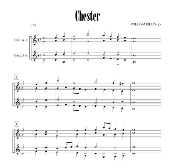 Patriotic Music for 2, 3 or 4 Guitars - Image 5