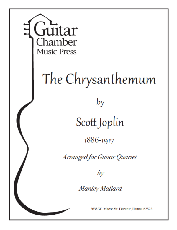 Cover of The Chrysanthemum Score