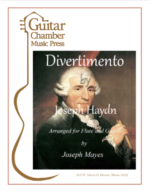 Cover of Divertimento Score