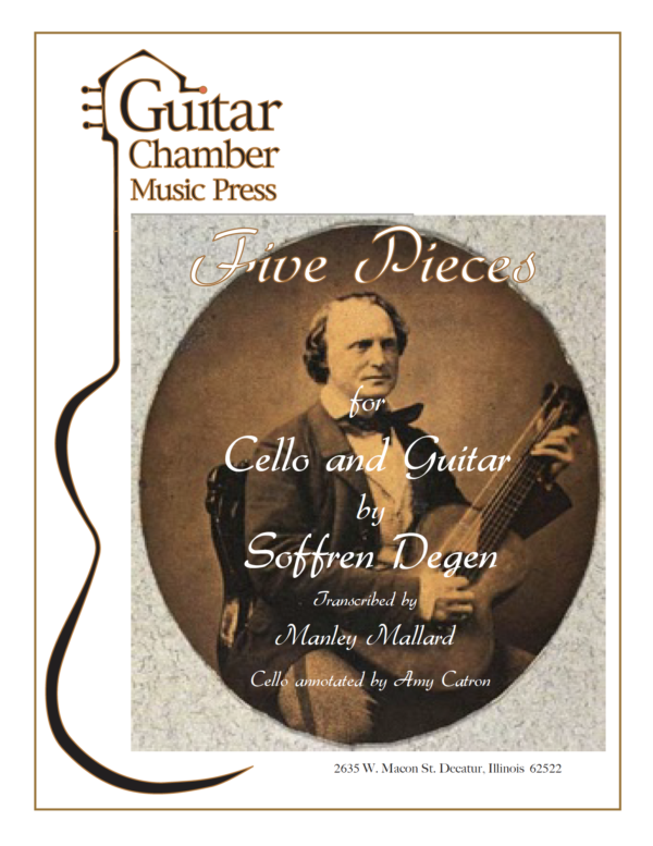 Five Pieces for Cello and Guitar