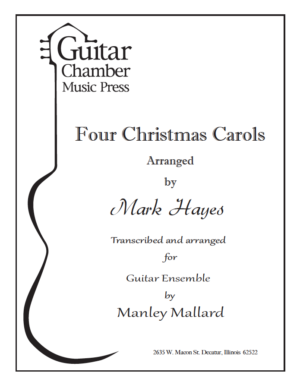 Cover of Four Christmas Carols Score