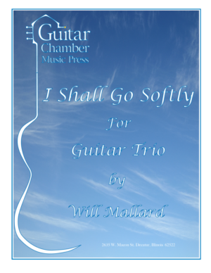 Cover of I Shall Go Softly