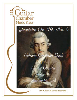 Cover of Quartetto Op. 19 No. 4