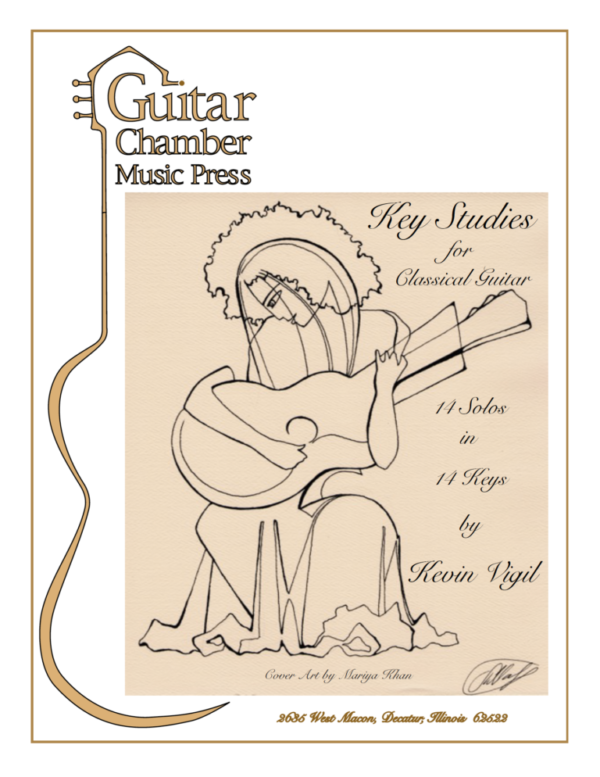 Cover of Key Studies for Classical Guitar