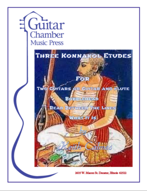 Cover of Three Konnakol Etudes