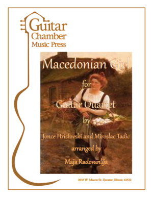 Cover of Macedonian Girl Score