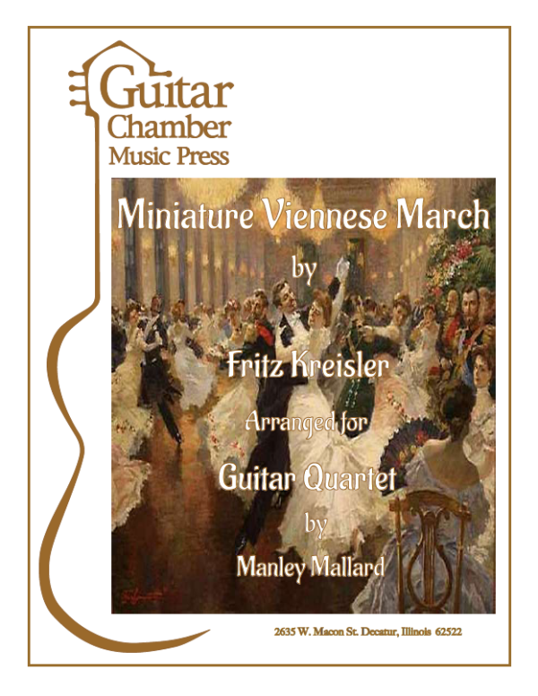 Cover of Miniature Viennese March Score