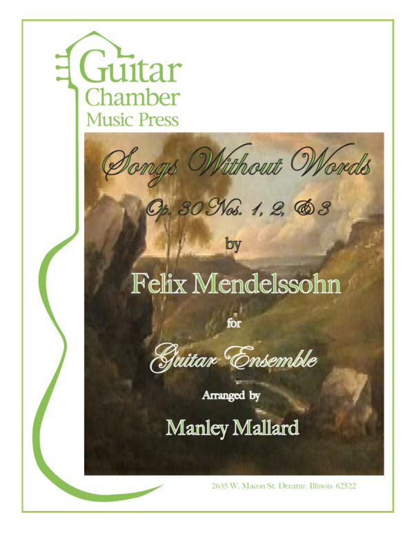 Songs Without Words Op. 30. Nos. 1, 2 & 3