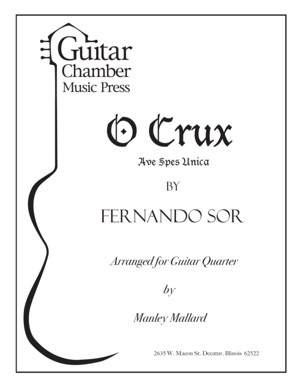 O Crux Ave Spes Unica
