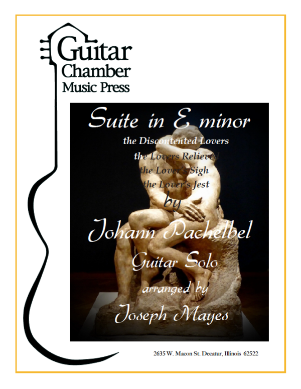 Cover of Suite in E minor