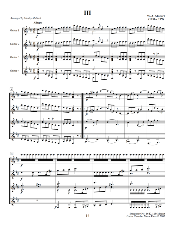 Symphony No. 16 K. 128 - Image 4
