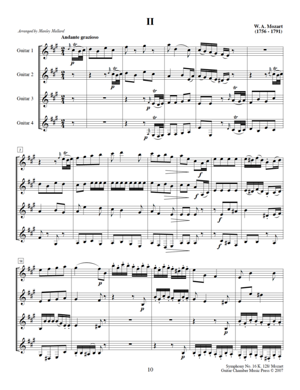 Symphony No. 16 K. 128 - Image 3