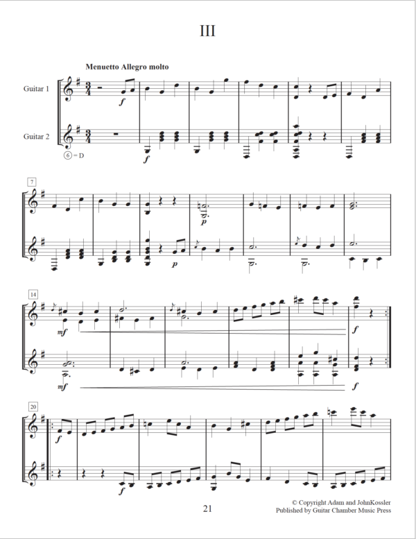 Score of Symphony No. 94 III