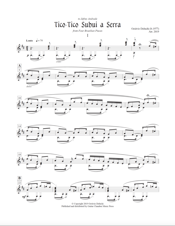 Score of Tico-Tico Subui a Serra