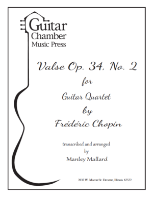 Cover of Valse Op. 34 No. 2