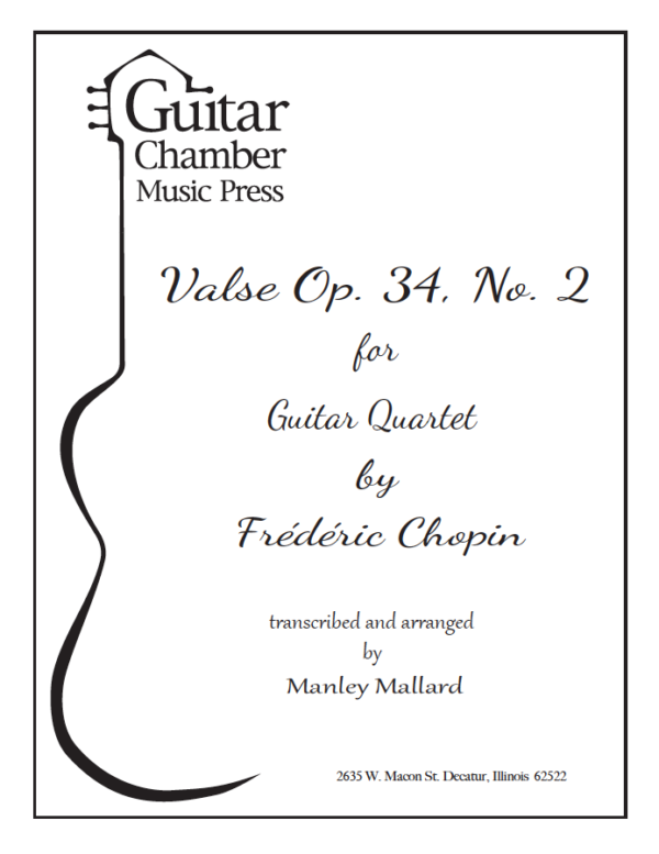 Cover of Valse Op. 34 No. 2