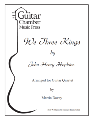 Cover of We Three Kings Score