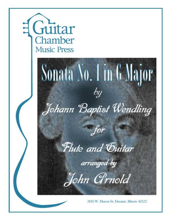 Cover of Sonata No. 1 in G Major