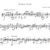 Score of Whole Tone