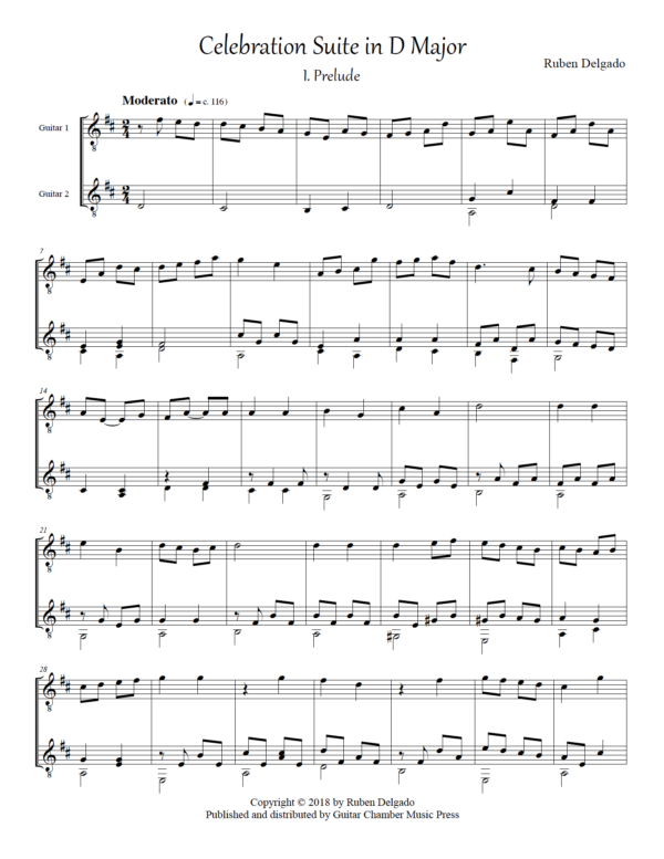 Celebration Suite in D Major - Image 3