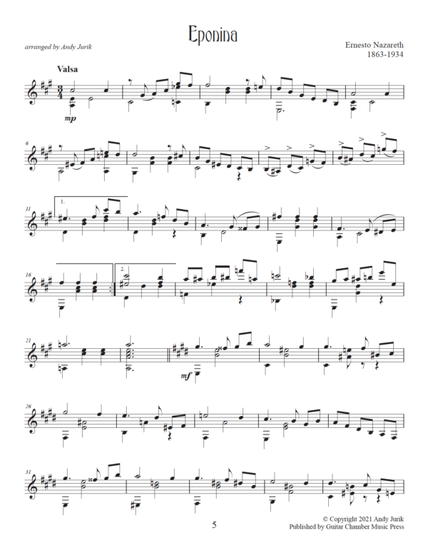 Three Brazilian Pieces - Image 3