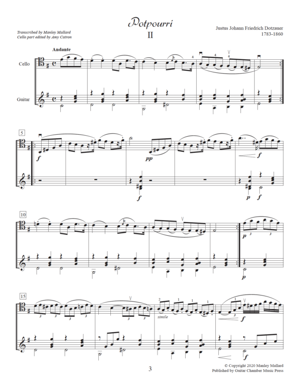 Potpourri, Op. 21 - Image 4