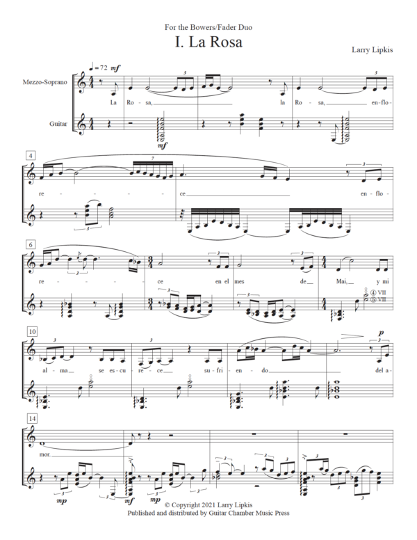 Two Sephardic Songs - Image 3