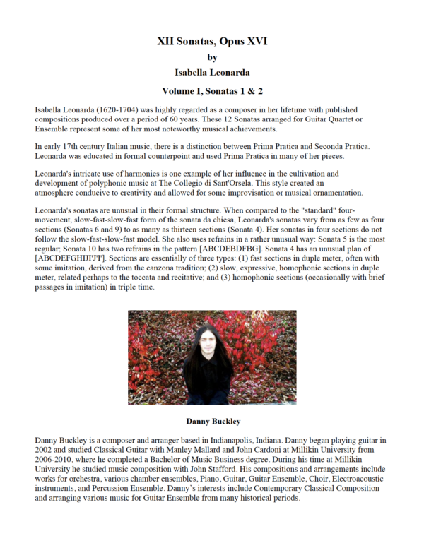 Sonatas 1 & 2 - Image 2