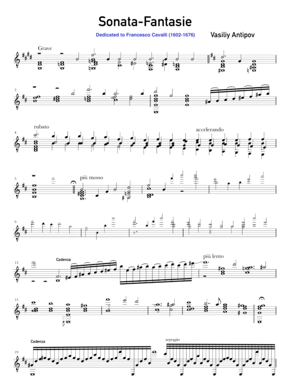 Sonata Fantasie - Image 2