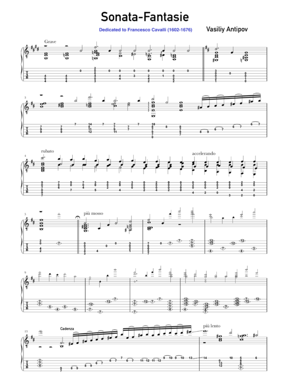 Sonata Fantasie - Image 3