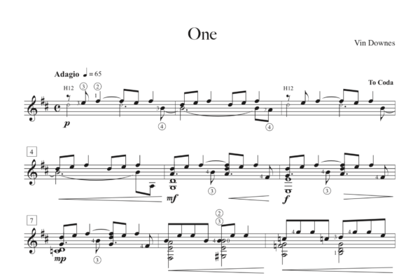 Ten Studies for Classical Guitar - Image 4