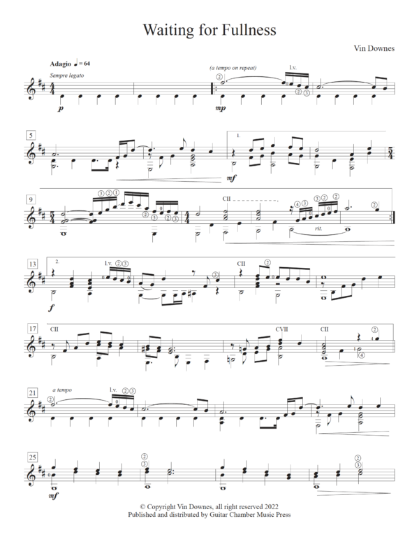 Two Solos for Guitar - Image 3