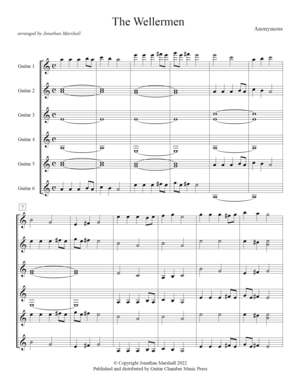 Four Pieces for Guitar Ensemble - Image 2