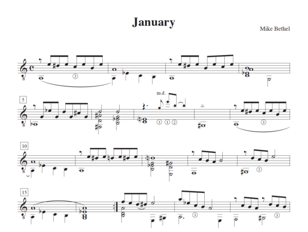 2021 Suite for Guitar - Image 3