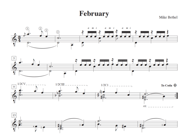 2021 Suite for Guitar - Image 2
