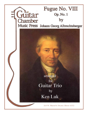 Fugue No. VIII, Op. 1