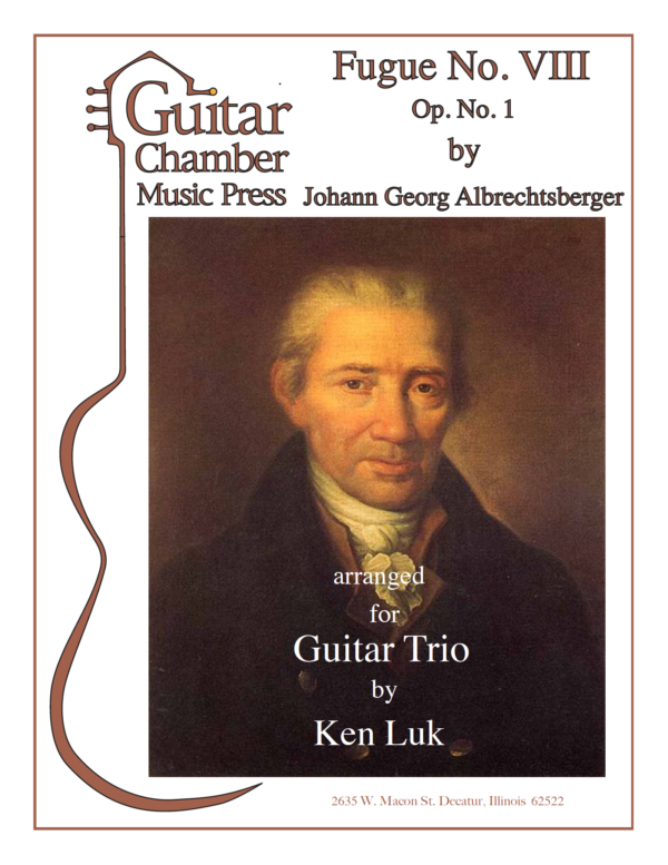 Fugue No. VIII, Op. 1