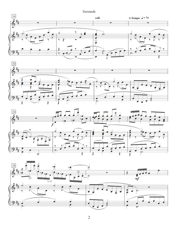 Folk Song Fantasy for Guitar and Piano - Image 4