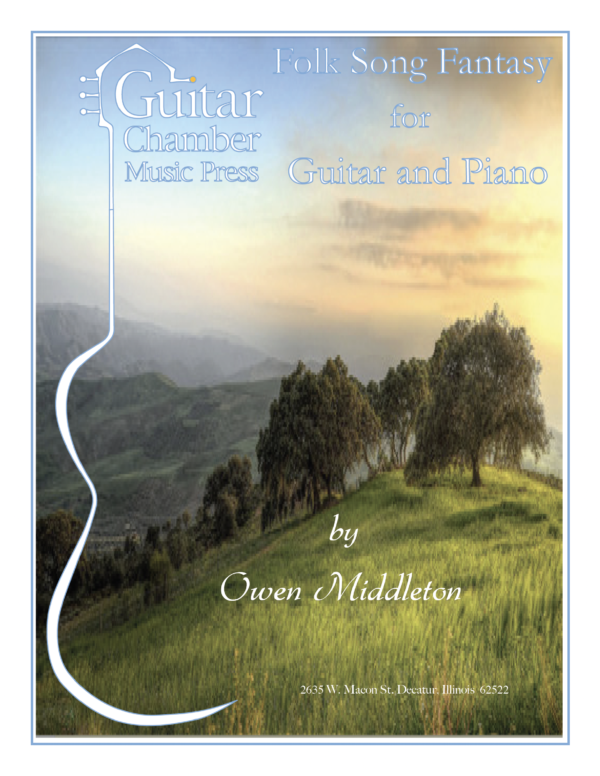 Folk Song Fantasy for Guitar and Piano