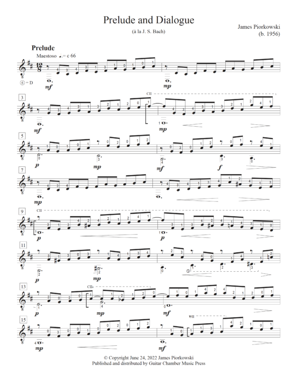 Prelude and Dialogue (á la J.S. Bach) - Image 3