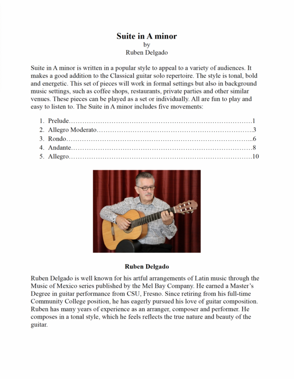 Suite in A minor - Image 2