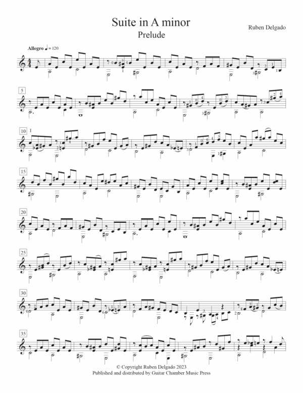 Suite in A minor - Image 3