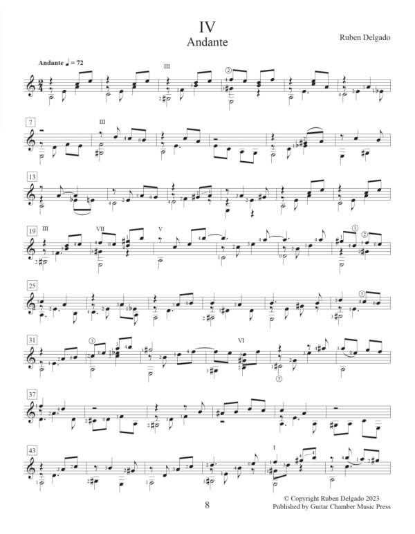 Suite in A minor - Image 6