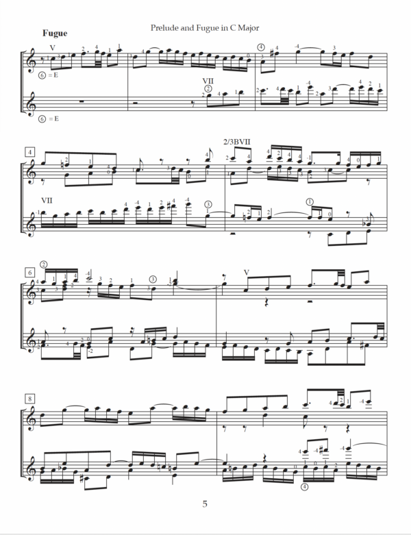 Prelude & Fugue BWV 846 - Image 3