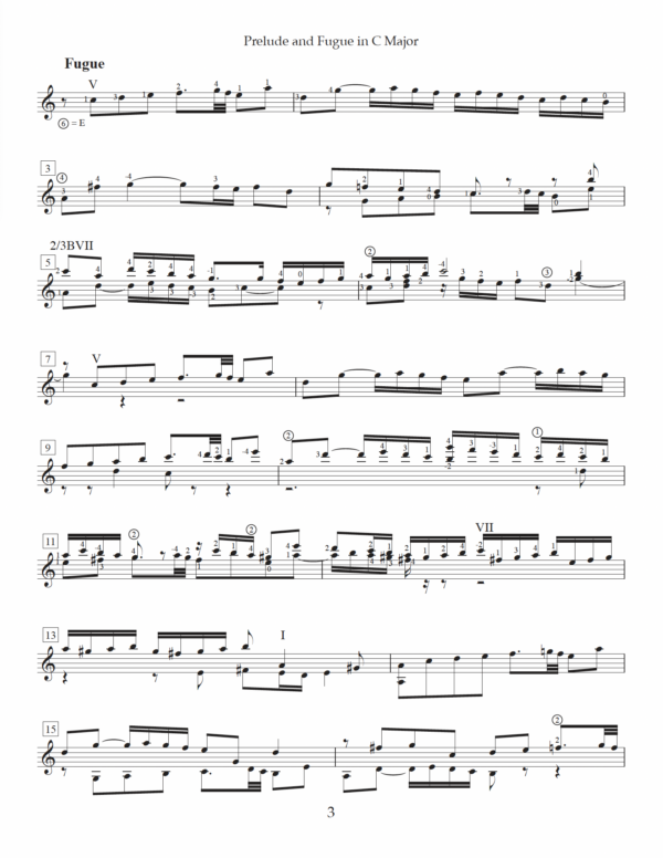 Prelude & Fugue BWV 846 - Image 5