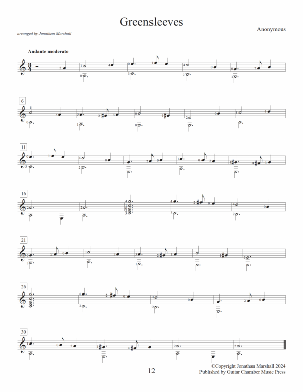 13 Moments for Solo Guitar - Image 9